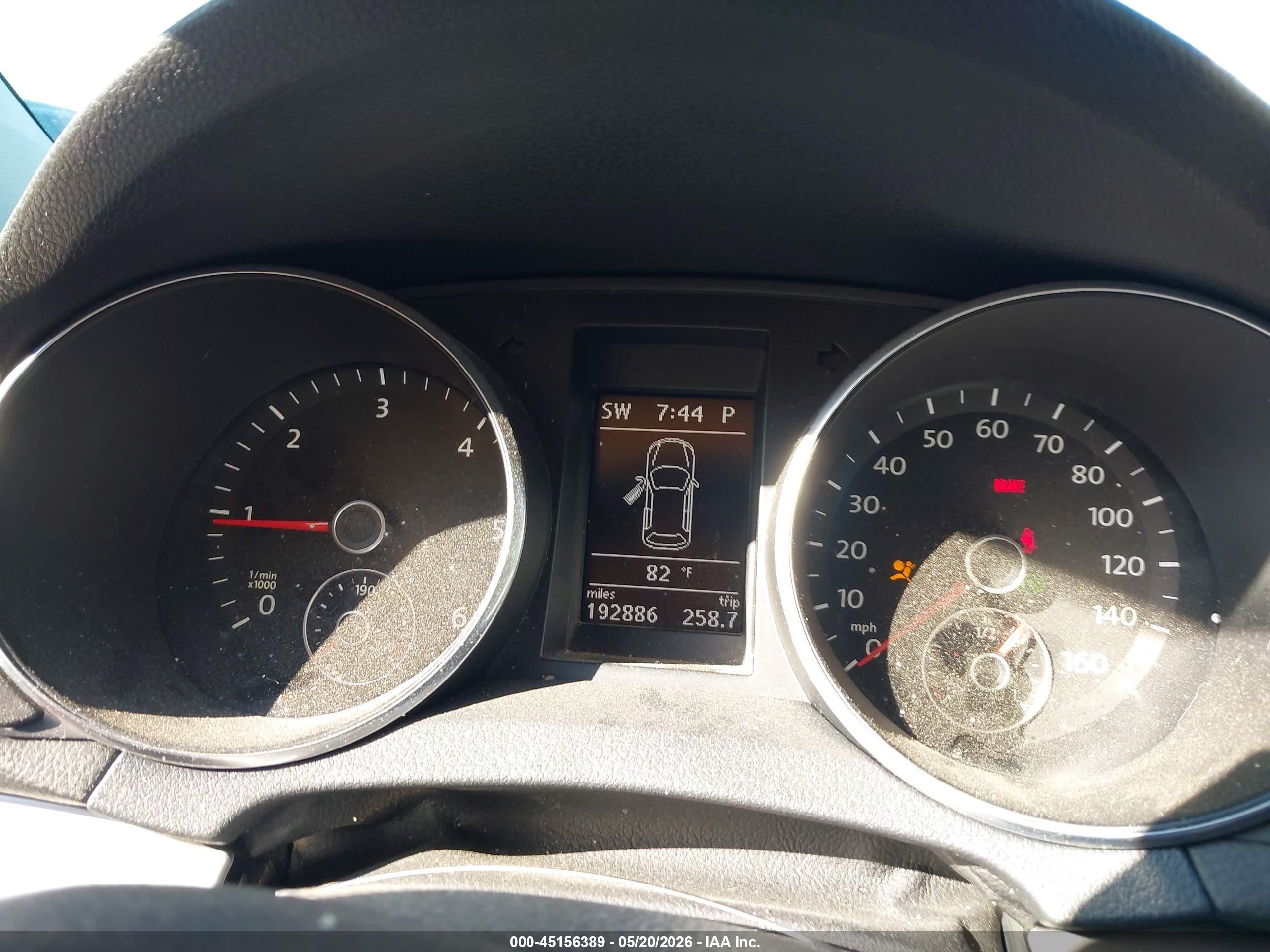 2011 Volkswagen Golf Tdi 4-door Silver vin: WVWDM7AJ0BW153709