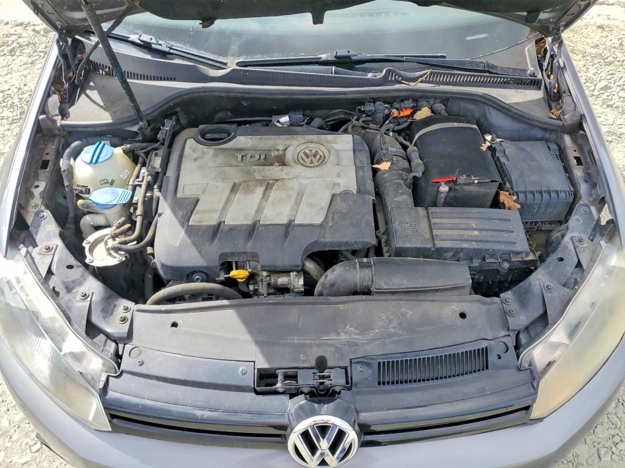 2014 Volkswagen Golf Gray vin: WVWDM7AJ0EW003569