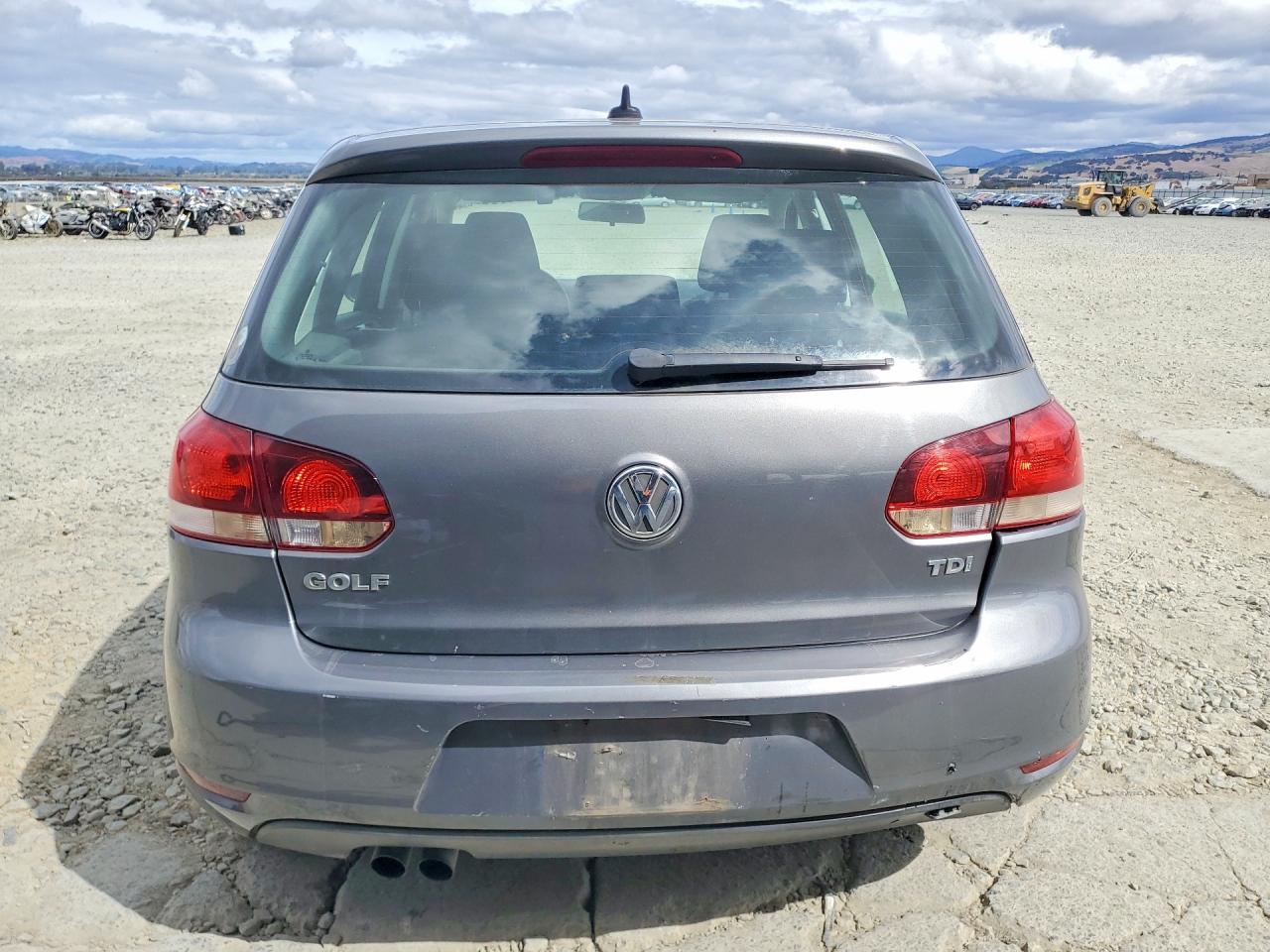 2014 Volkswagen Golf Gray vin: WVWDM7AJ0EW003569