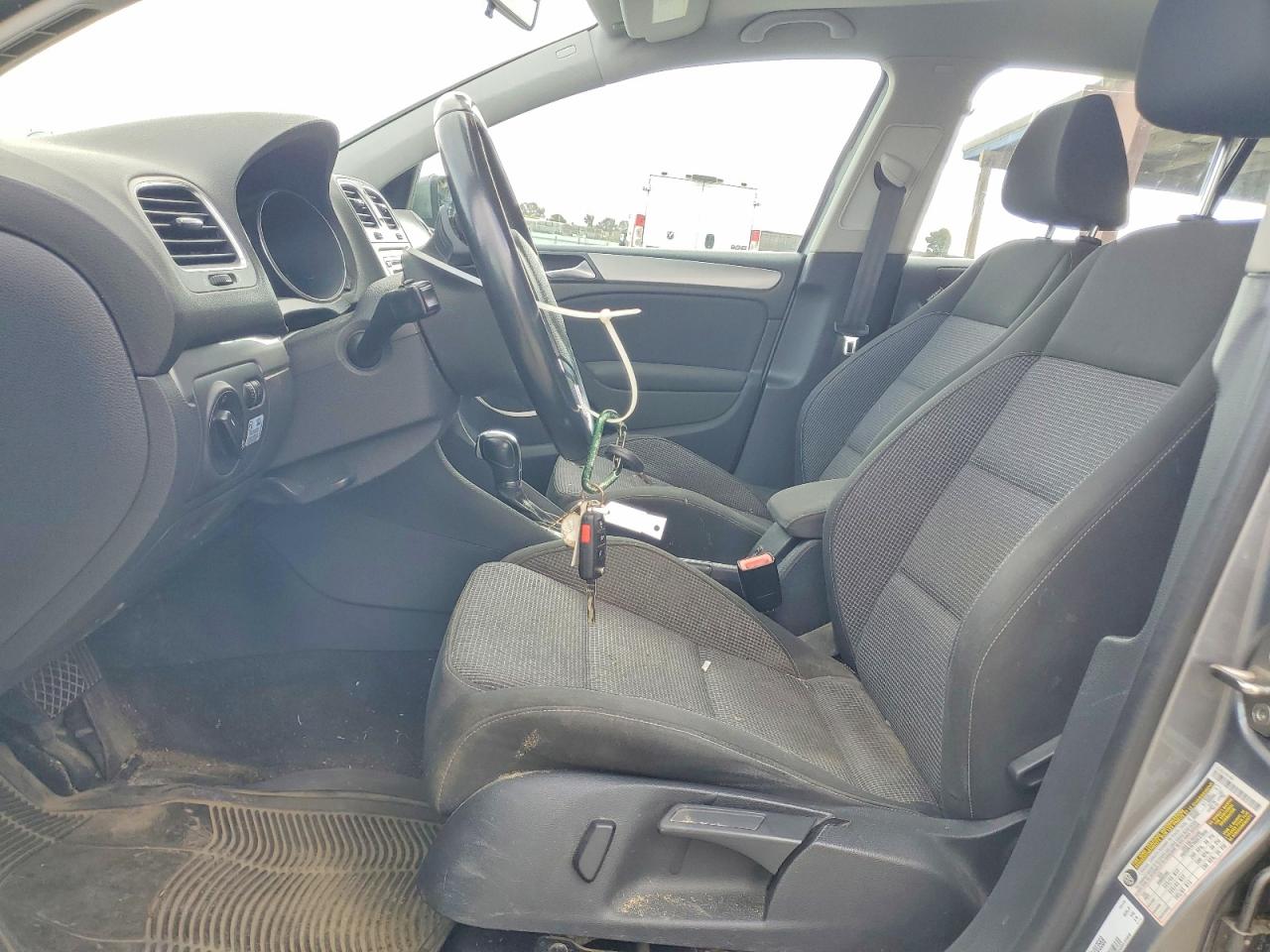 2014 Volkswagen Golf Gray vin: WVWDM7AJ0EW003569