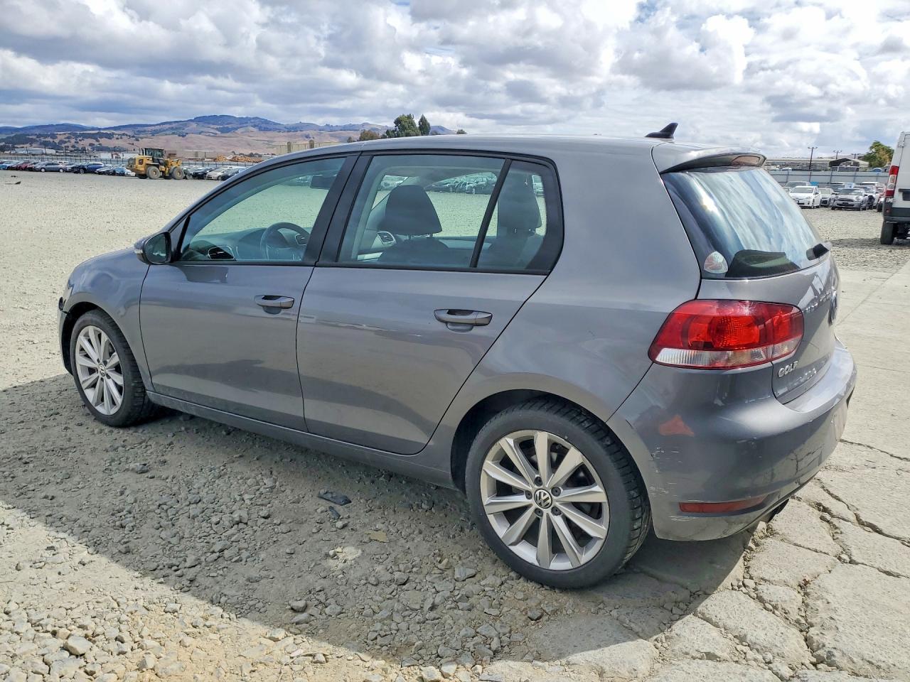 2014 Volkswagen Golf Gray vin: WVWDM7AJ0EW003569
