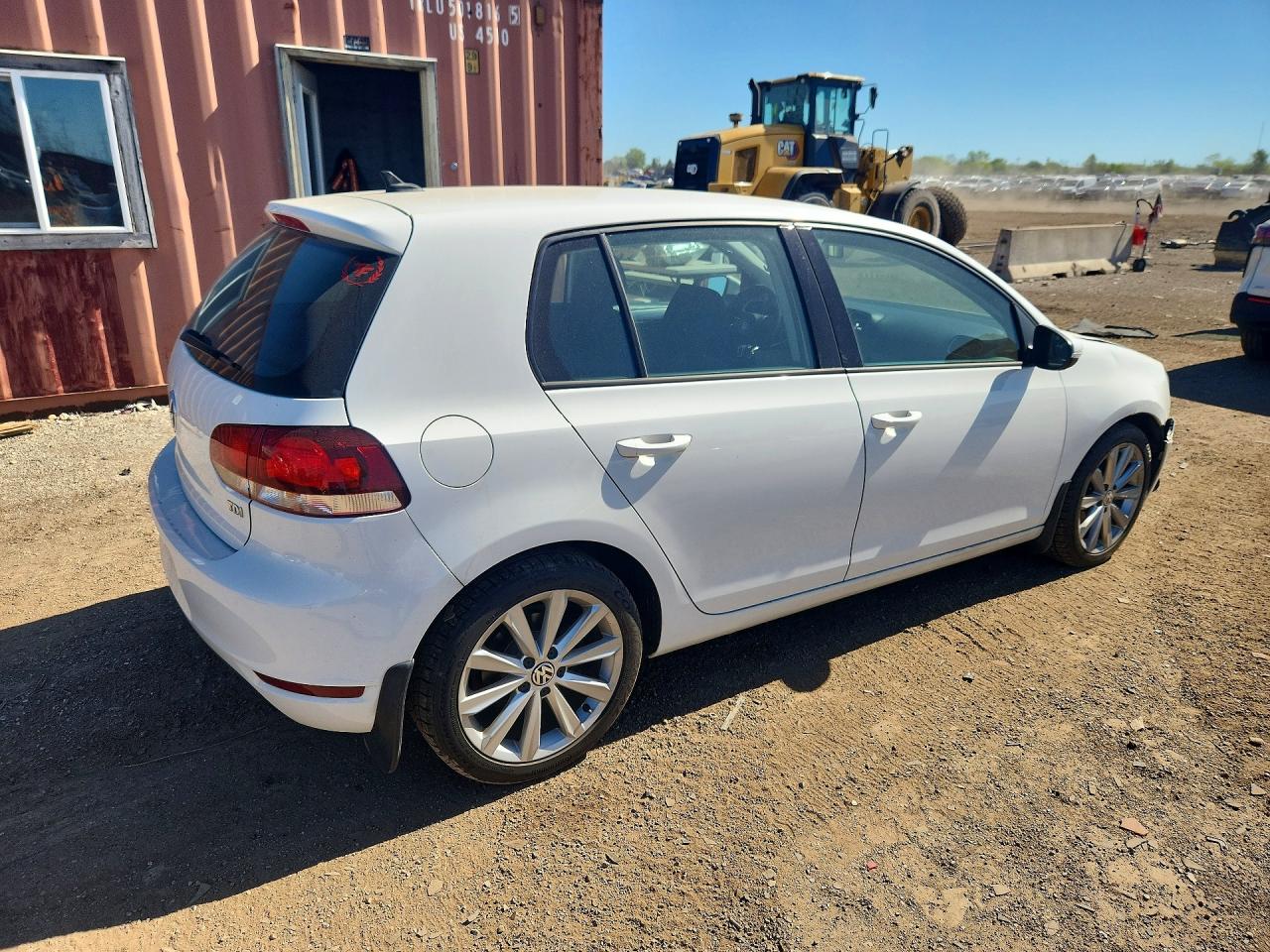 2014 Volkswagen Golf White vin: WVWDM7AJ0EW004835