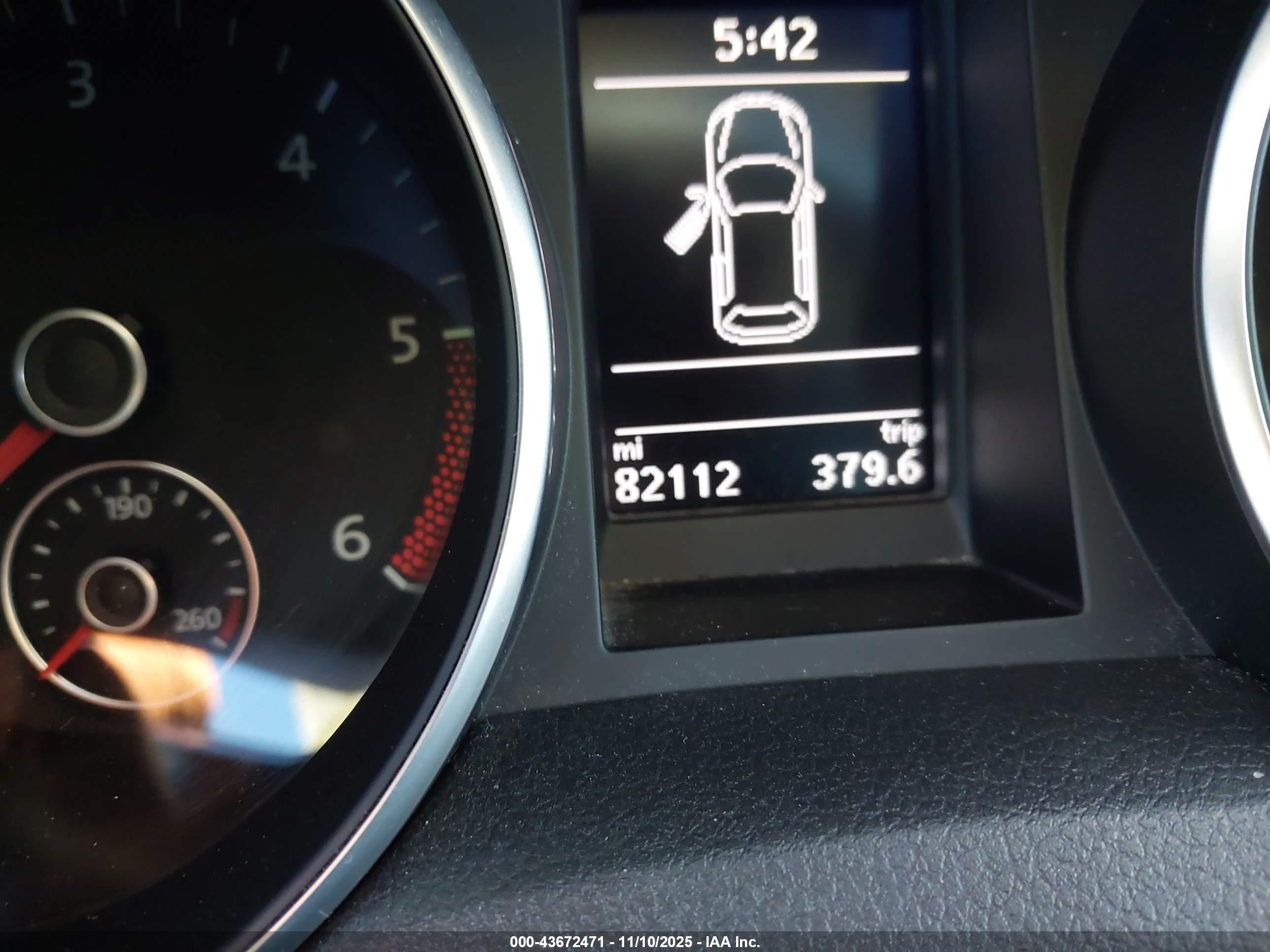 2014 Volkswagen Golf 2.0l Tdi White vin: WVWDM7AJ0EW006861