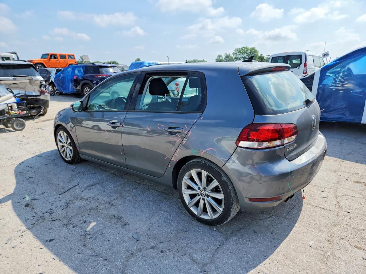 2012 Volkswagen Golf Gray vin: WVWDM7AJ1CW188793