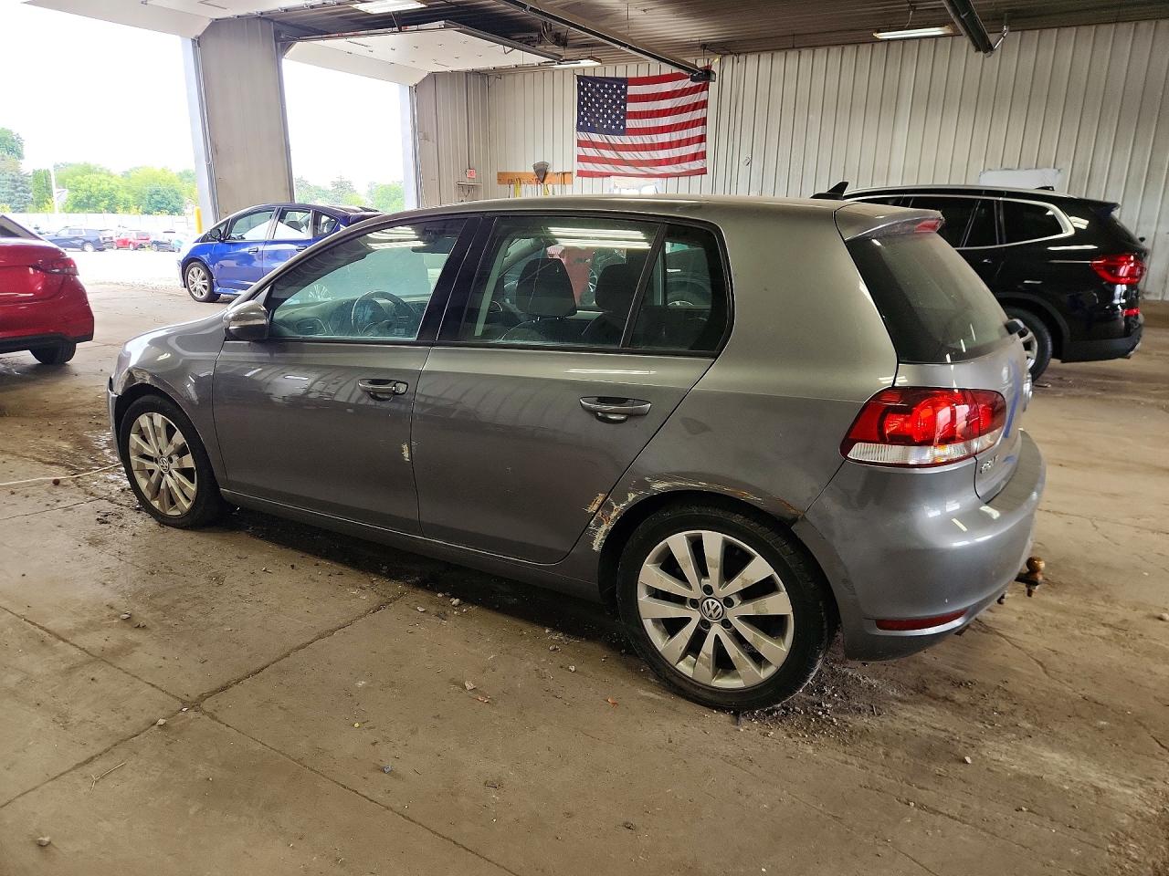2013 Volkswagen Golf Gray vin: WVWDM7AJ1DW019777