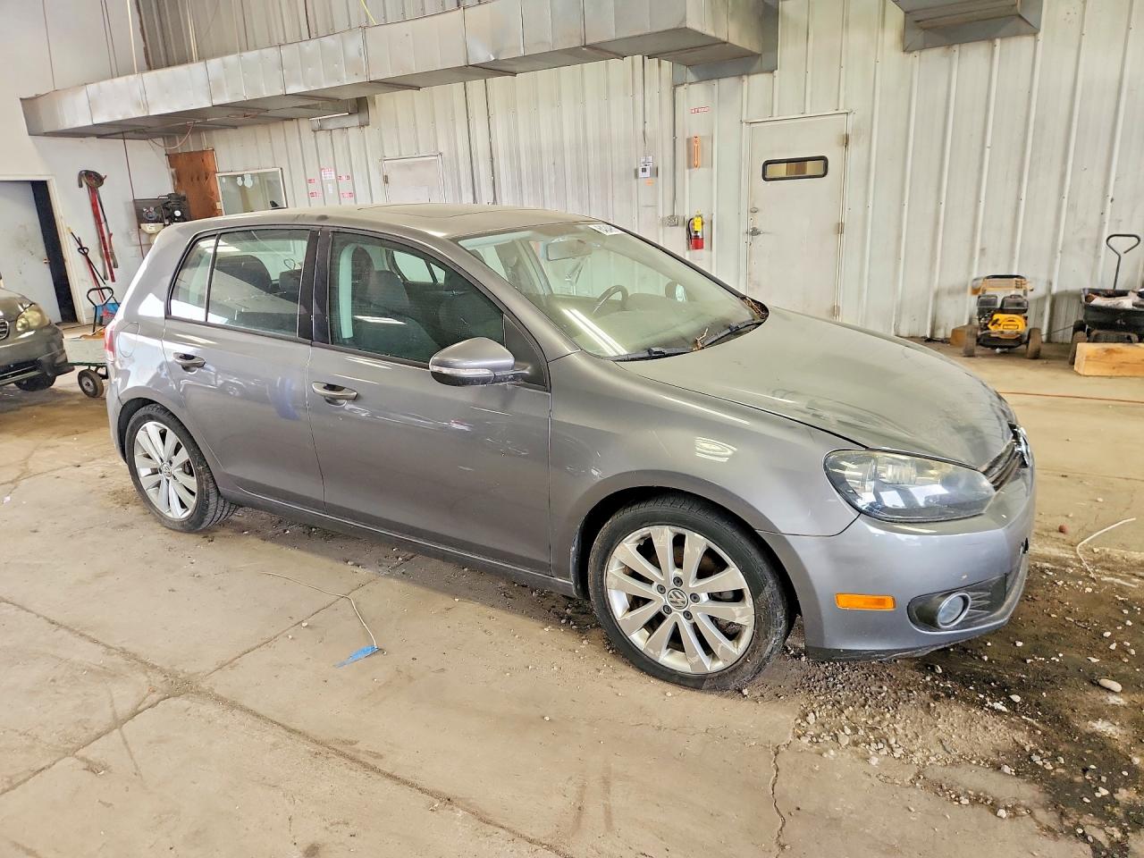 2013 Volkswagen Golf Gray vin: WVWDM7AJ1DW019777