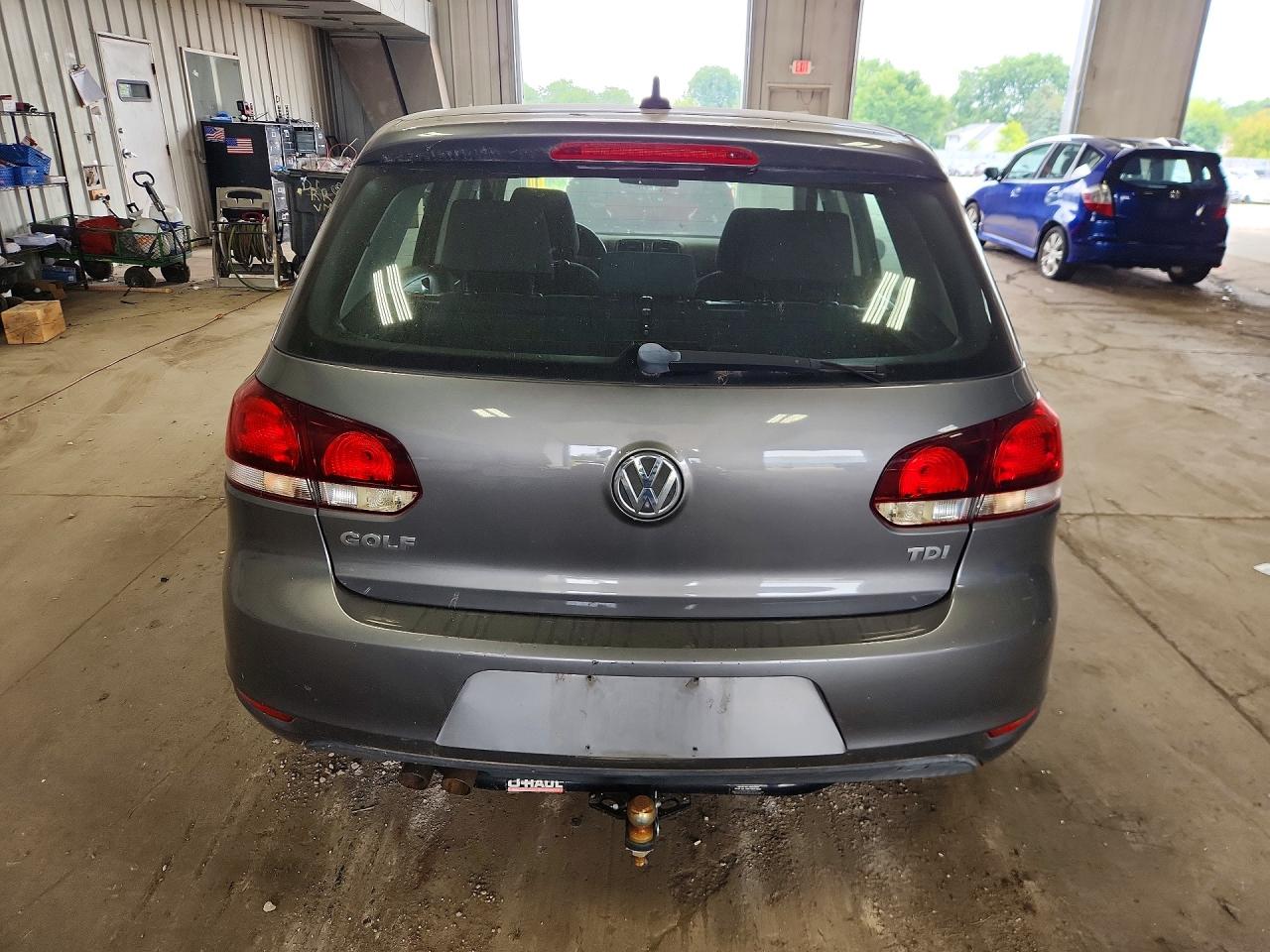 2013 Volkswagen Golf Gray vin: WVWDM7AJ1DW019777