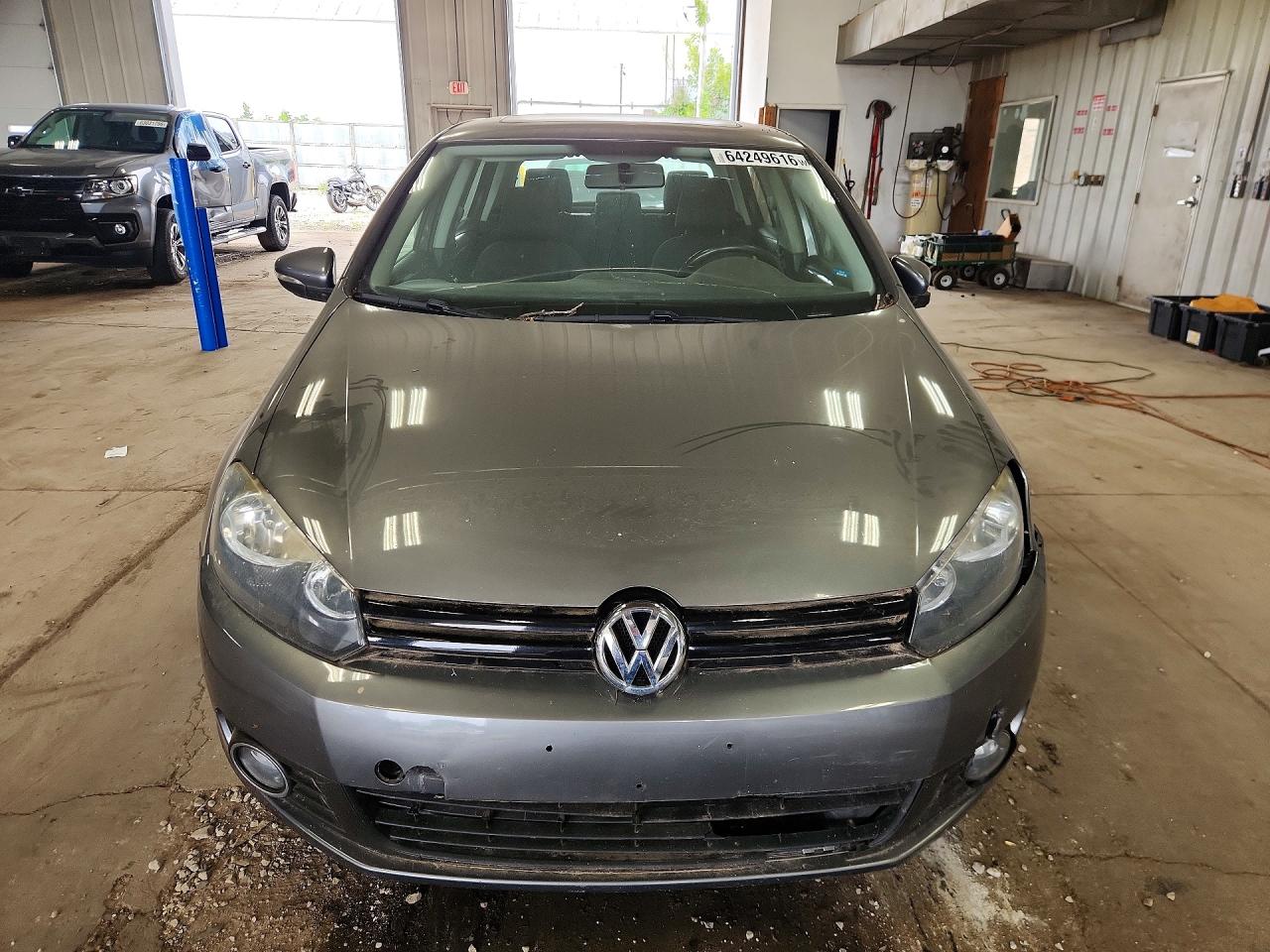 2013 Volkswagen Golf Gray vin: WVWDM7AJ1DW019777