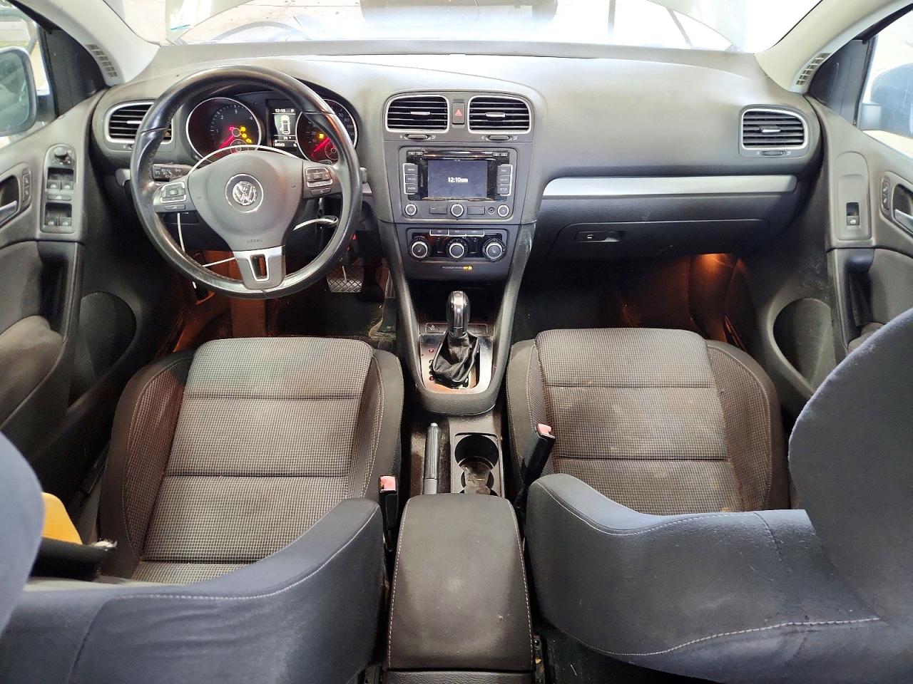 2013 Volkswagen Golf Gray vin: WVWDM7AJ1DW019777