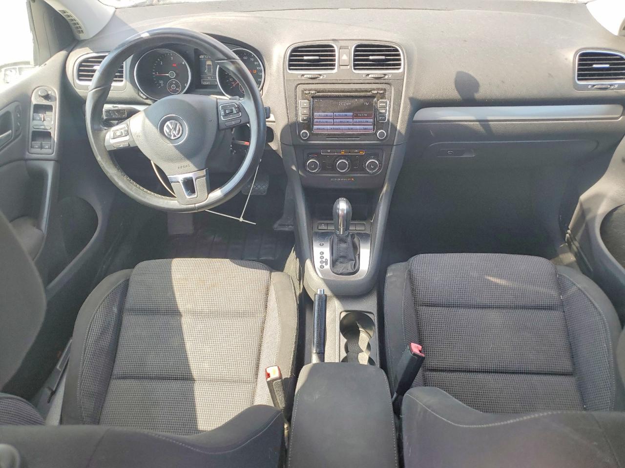2014 Volkswagen Golf Blue vin: WVWDM7AJ1EW007307
