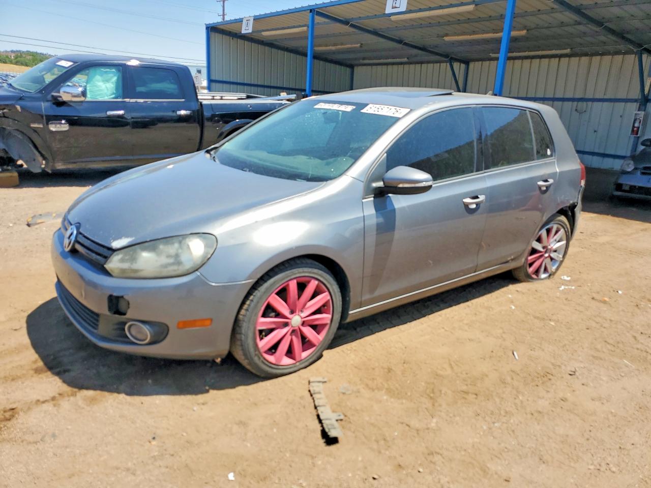 2011 Volkswagen Golf Gray vin: WVWDM7AJ3BW035704