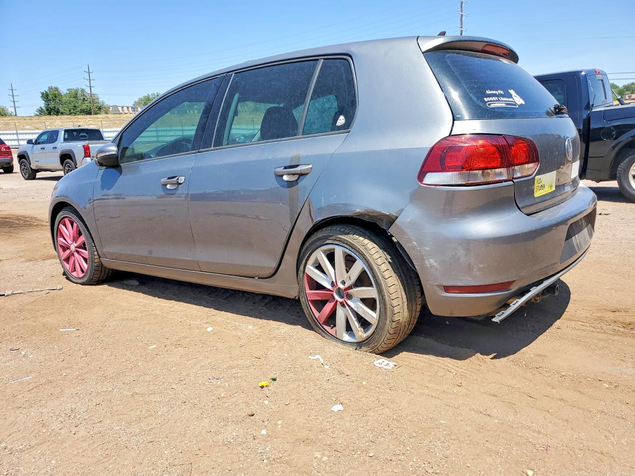 2011 Volkswagen Golf Gray vin: WVWDM7AJ3BW035704