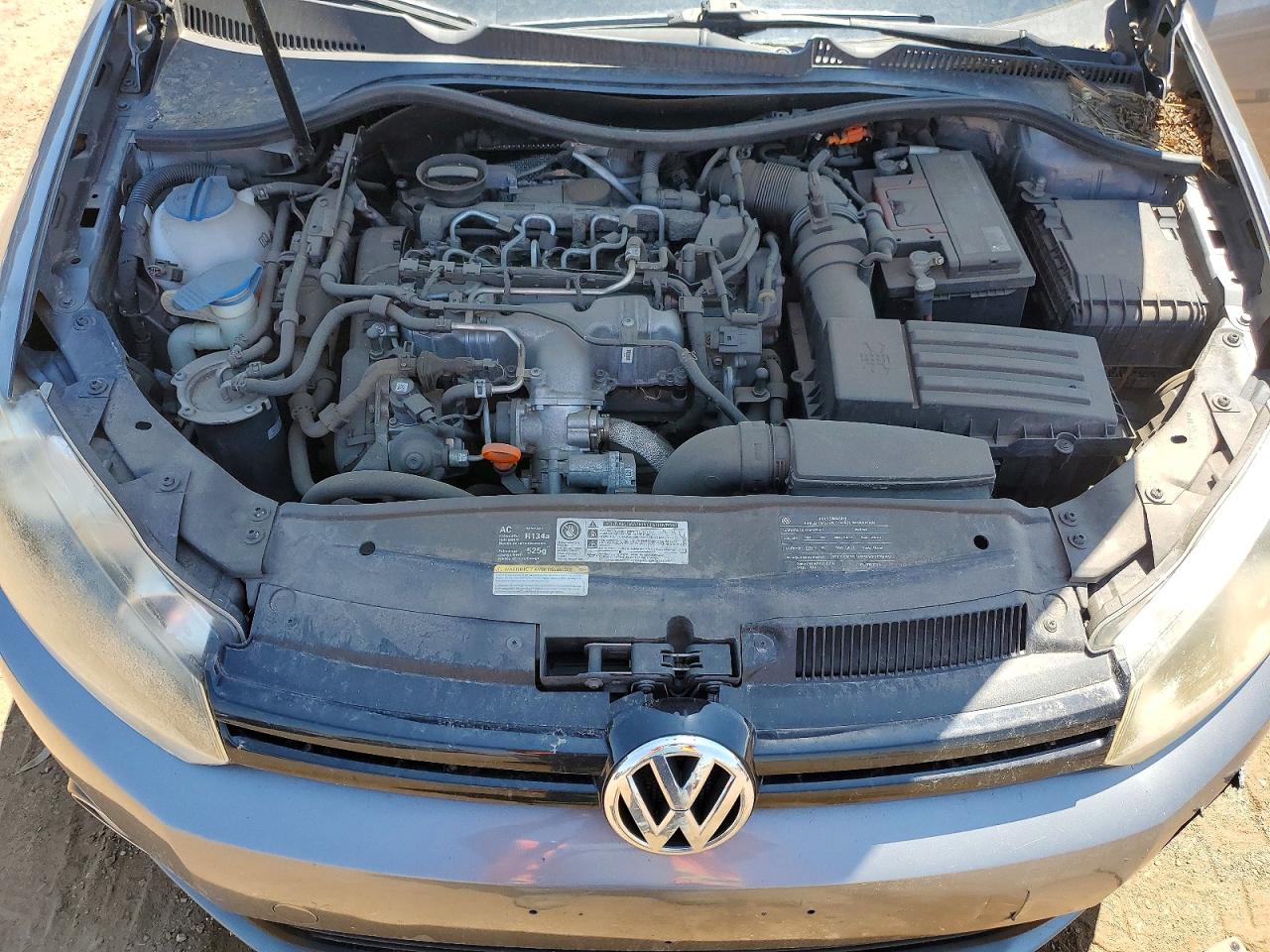 2011 Volkswagen Golf Gray vin: WVWDM7AJ3BW035704