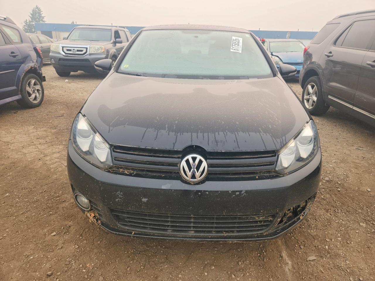 2013 Volkswagen Golf Black vin: WVWDM7AJ3DW128886