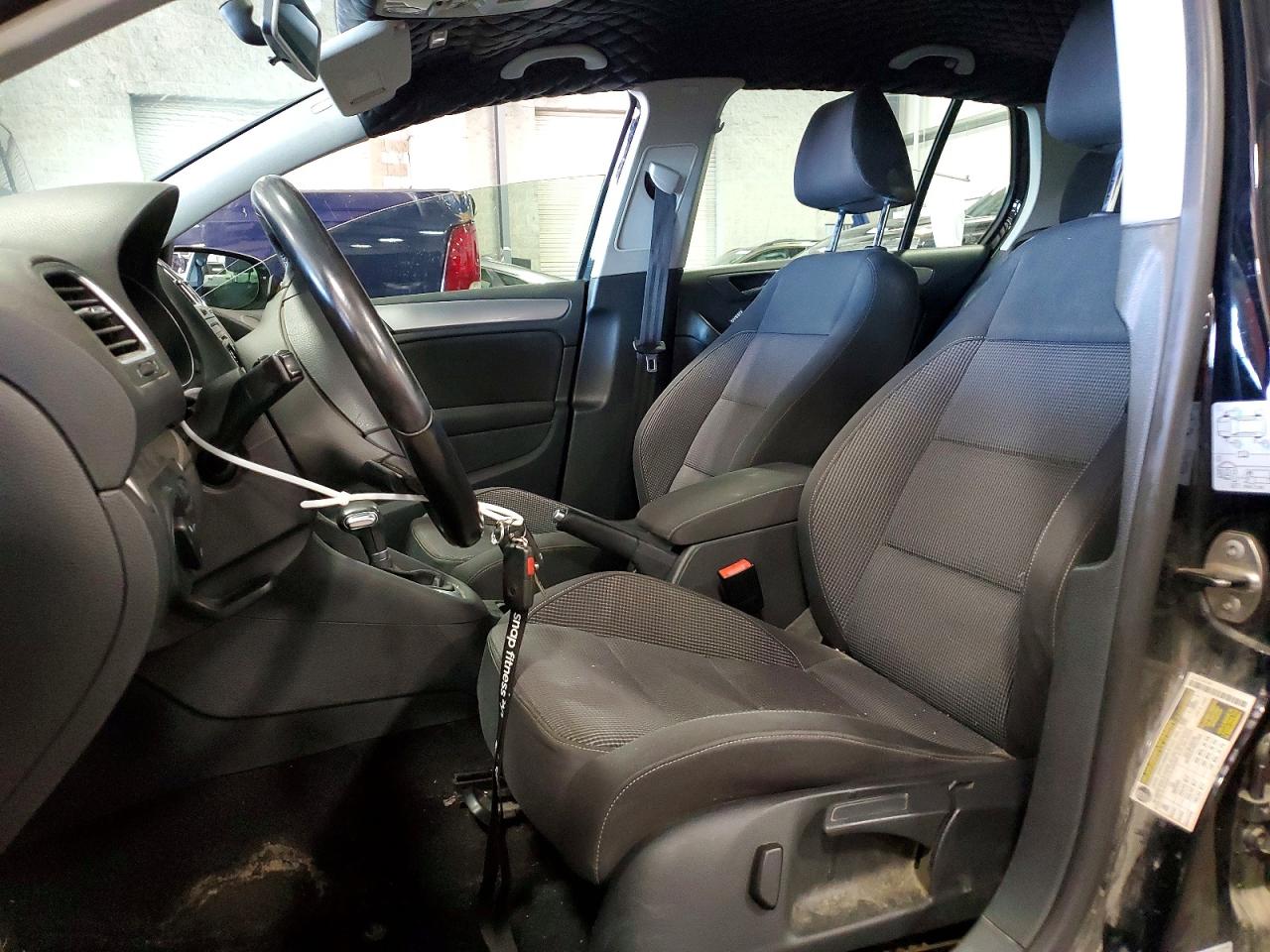 2011 Volkswagen Golf Black vin: WVWDM7AJ4BW025859