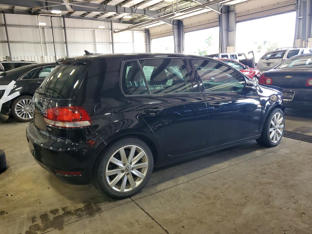 2011 Volkswagen Golf Black vin: WVWDM7AJ4BW025859