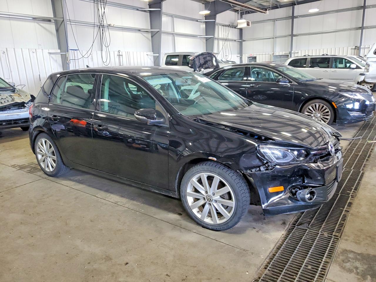 2011 Volkswagen Golf Black vin: WVWDM7AJ4BW025859