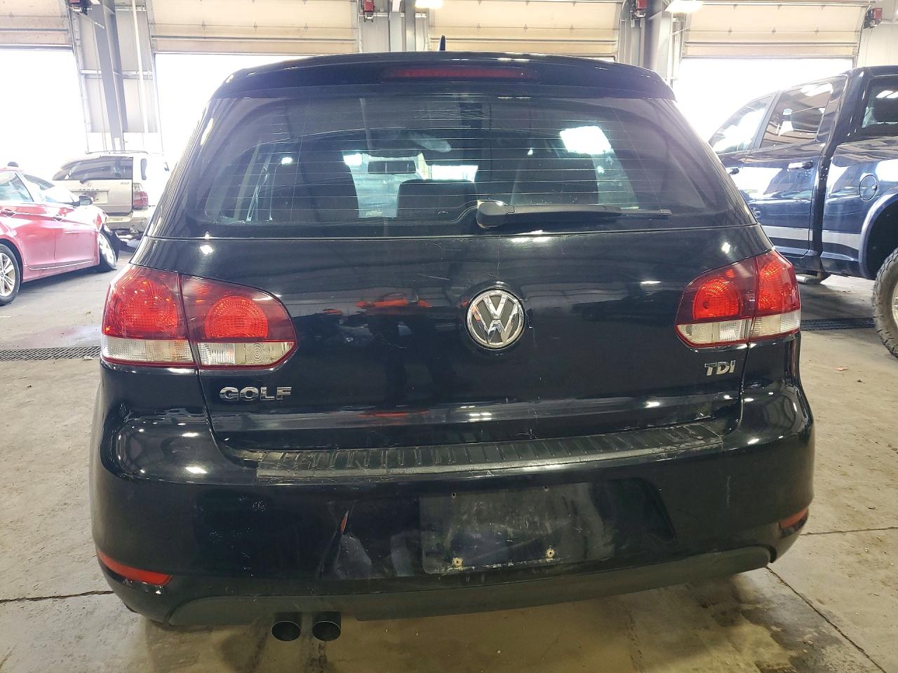 2011 Volkswagen Golf Black vin: WVWDM7AJ4BW025859