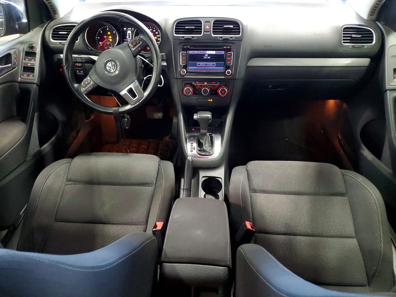 2011 Volkswagen Golf Black vin: WVWDM7AJ4BW025859