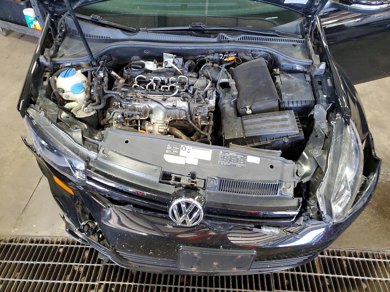2011 Volkswagen Golf Black vin: WVWDM7AJ4BW025859