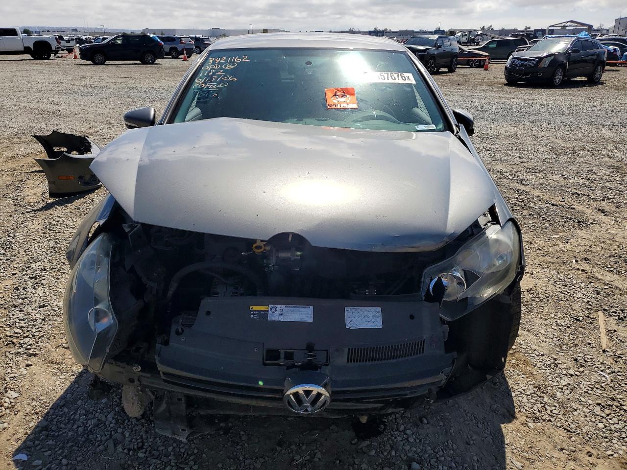 2014 Volkswagen Golf Gray vin: WVWDM7AJ4EW002120