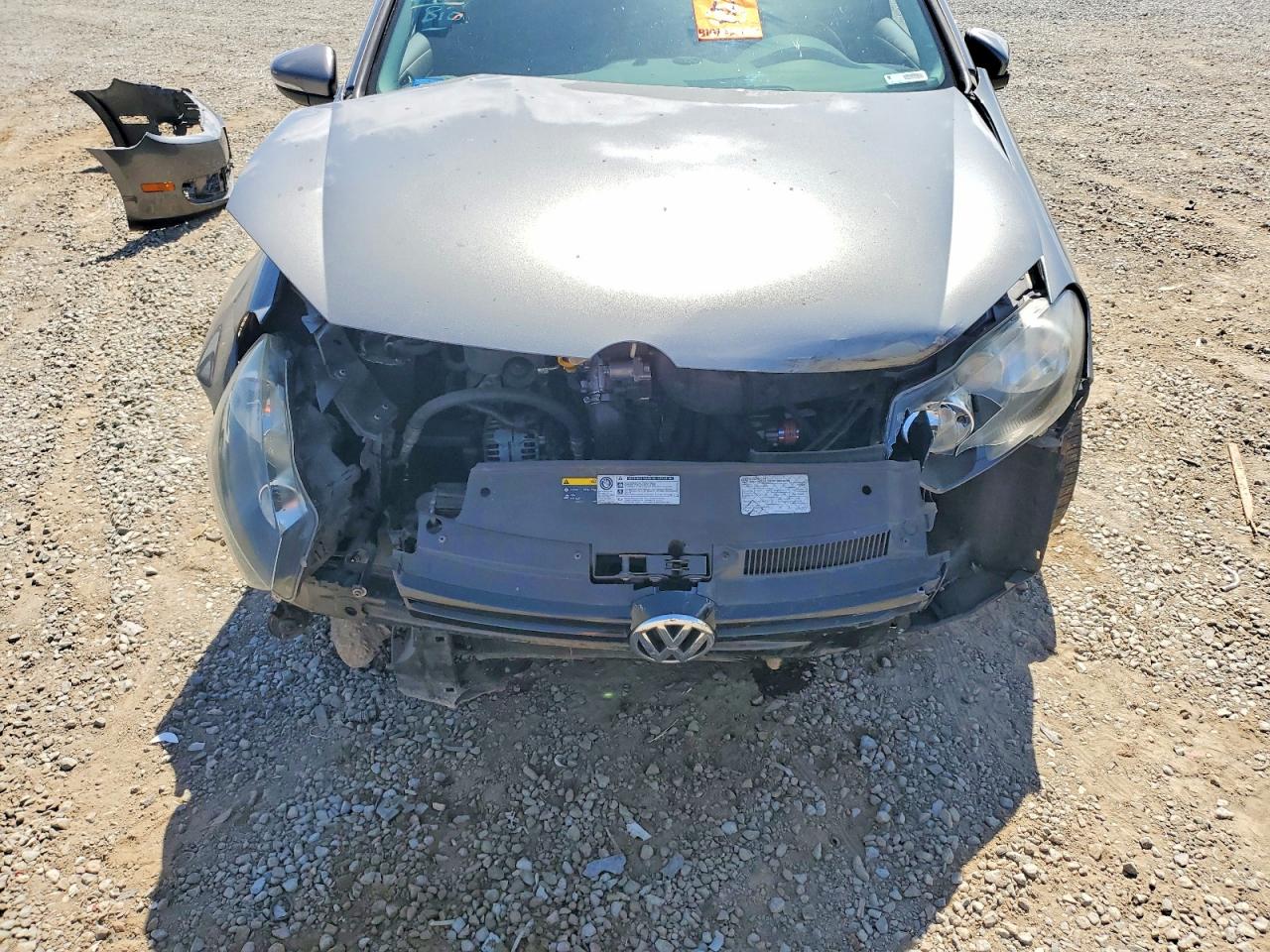 2014 Volkswagen Golf Gray vin: WVWDM7AJ4EW002120