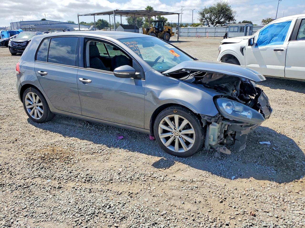 2014 Volkswagen Golf Gray vin: WVWDM7AJ4EW002120