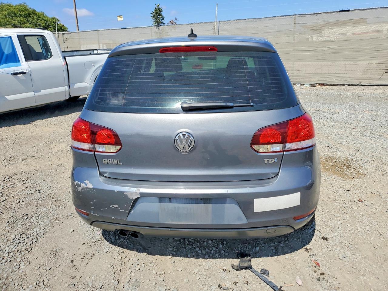 2014 Volkswagen Golf Gray vin: WVWDM7AJ4EW002120