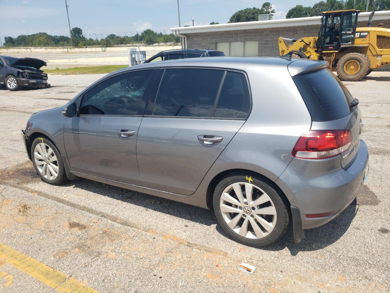 2014 Volkswagen Golf  Серый vin: WVWDM7AJ4EW005177