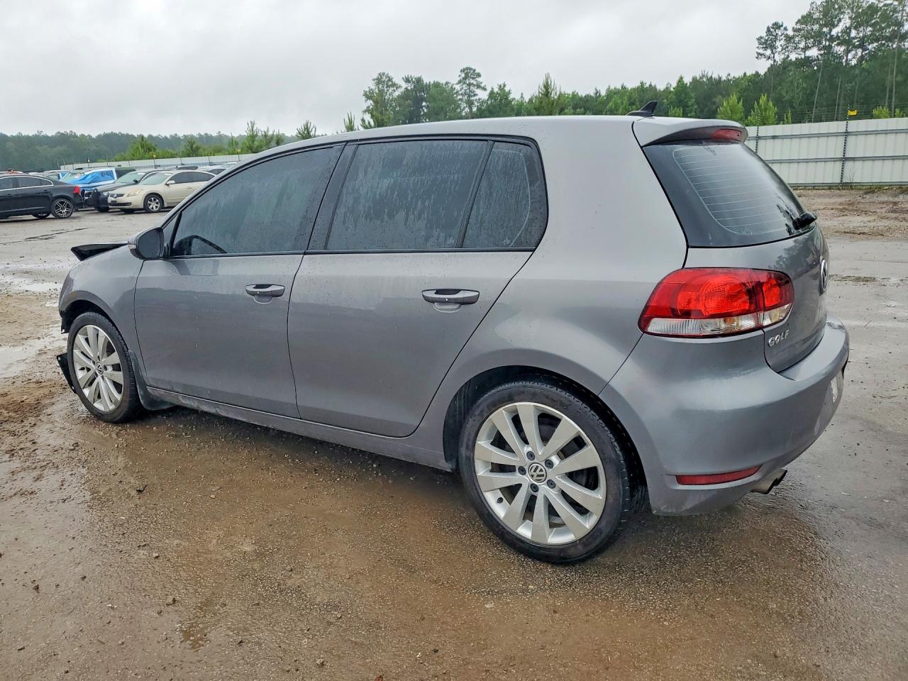 2014 Volkswagen Golf Gray vin: WVWDM7AJ4EW005177