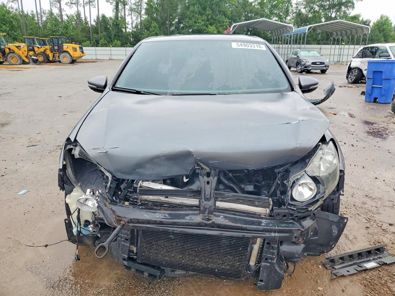 2014 Volkswagen Golf Gray vin: WVWDM7AJ4EW005177