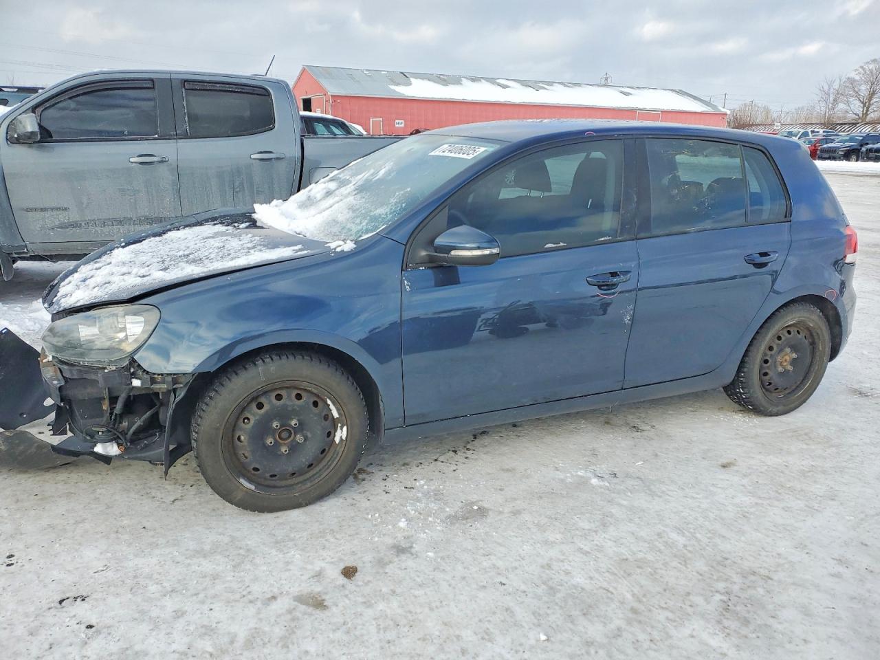 2013 Volkswagen Golf Charcoal vin: WVWDM7AJ5DW044035