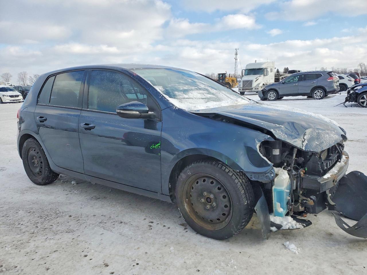 2013 Volkswagen Golf Charcoal vin: WVWDM7AJ5DW044035