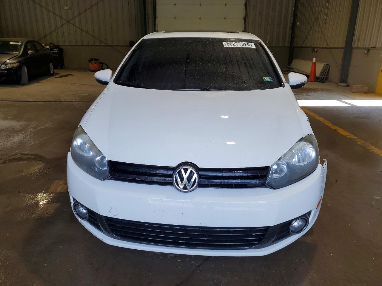 2011 Volkswagen Golf White vin: WVWDM7AJ6BW230213