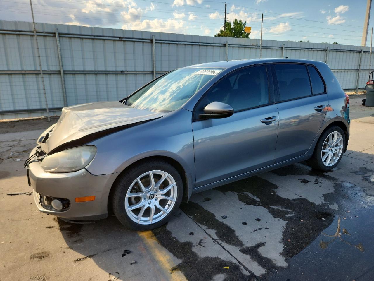 2013 Volkswagen Golf Gray vin: WVWDM7AJ6DW003784