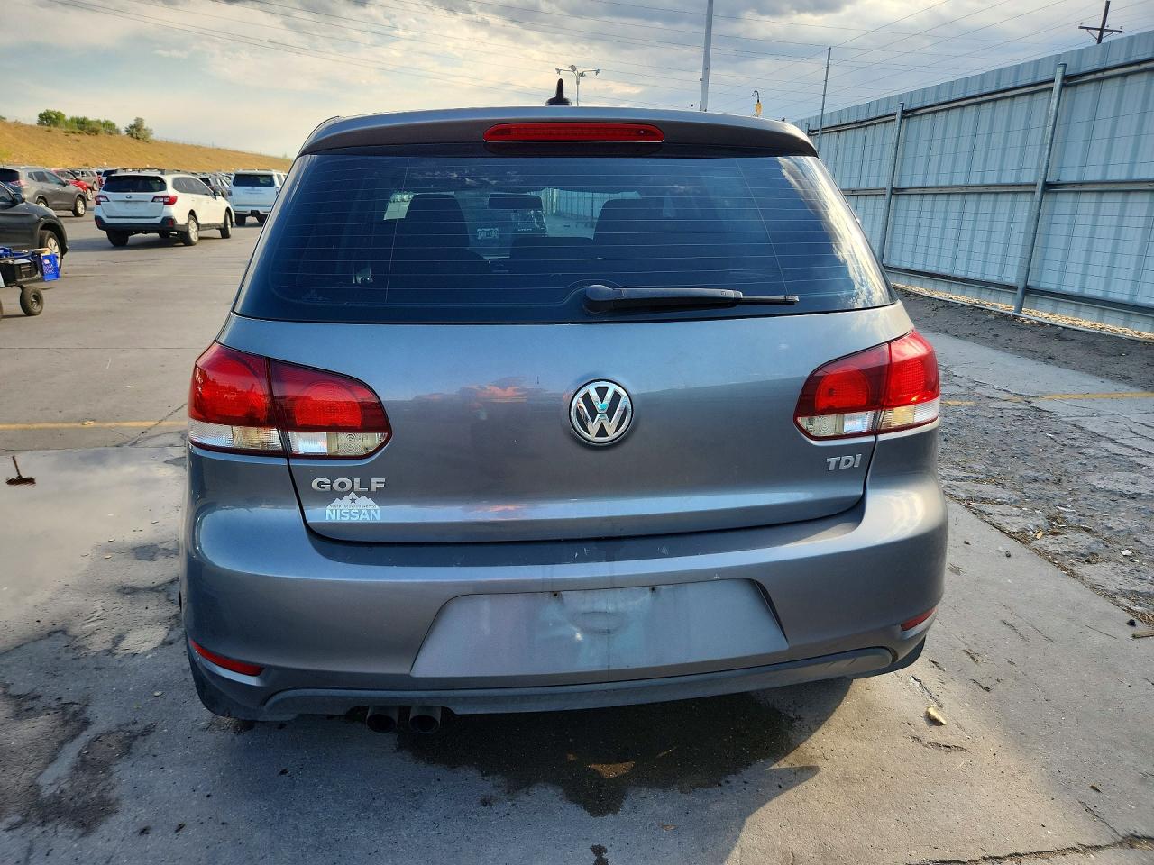 2013 Volkswagen Golf Gray vin: WVWDM7AJ6DW003784