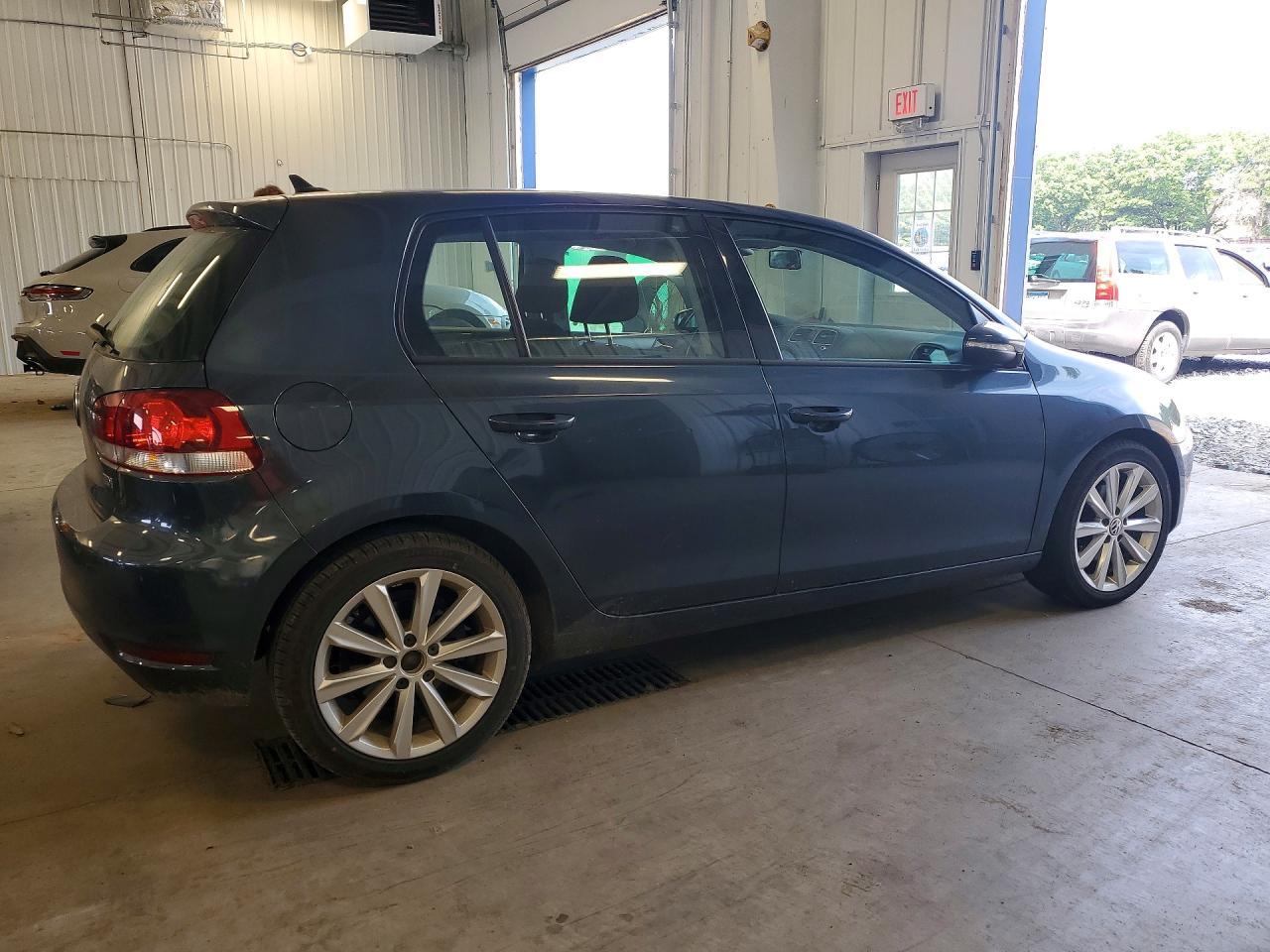 2012 Volkswagen Golf Charcoal vin: WVWDM7AJ7CW291037