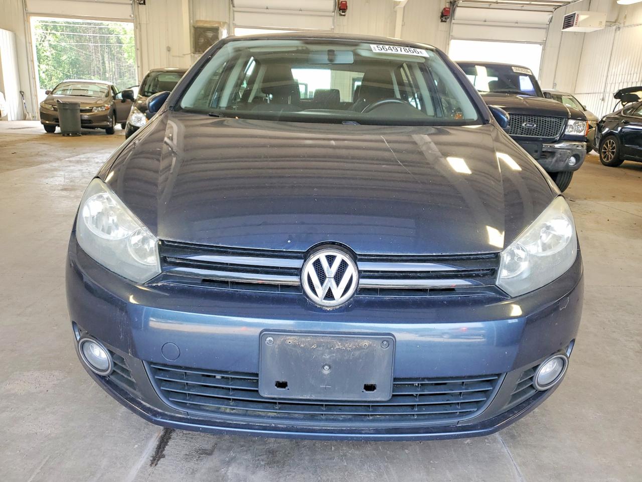 2012 Volkswagen Golf Charcoal vin: WVWDM7AJ7CW291037