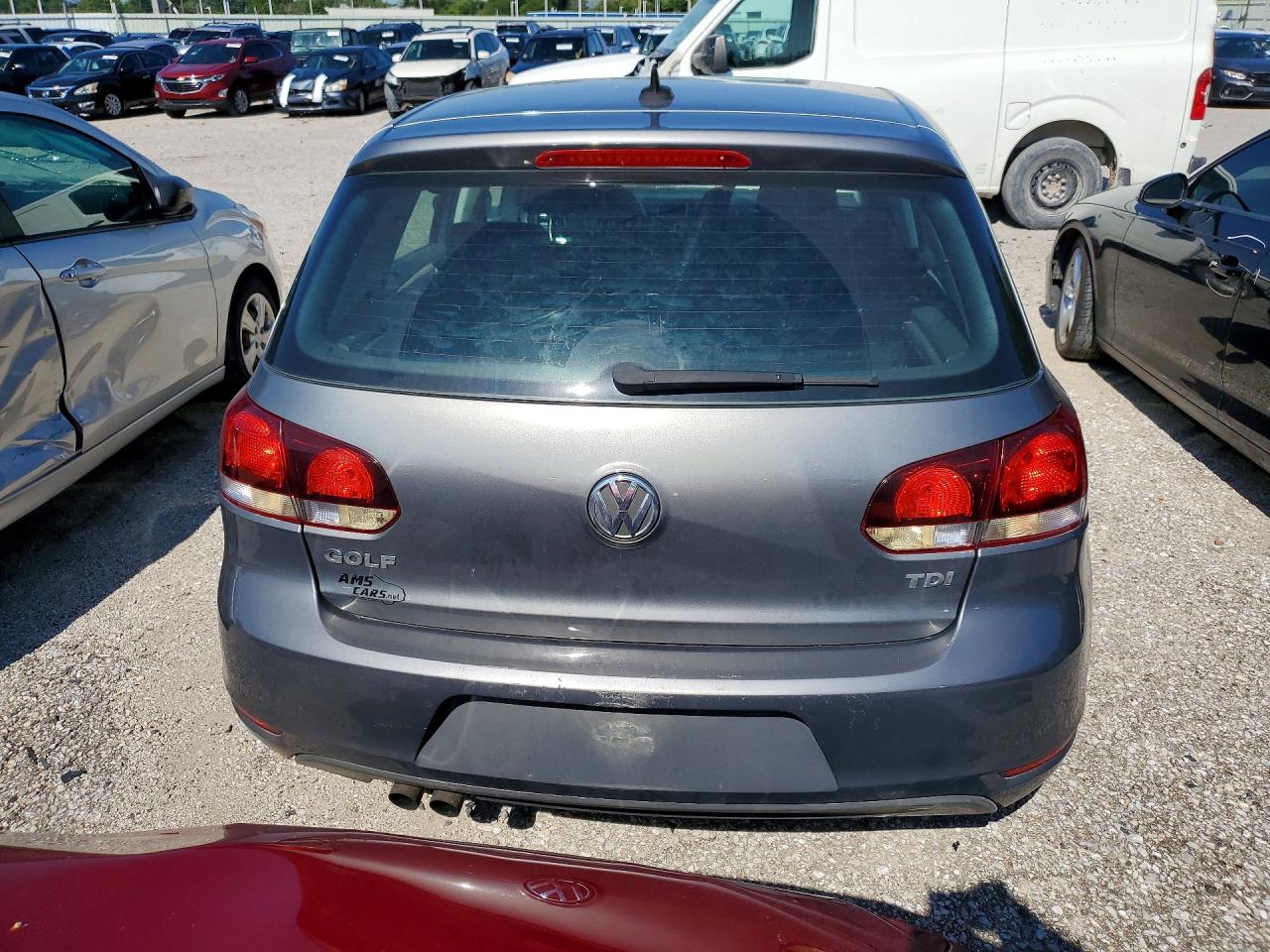 2012 Volkswagen Golf Gray vin: WVWDM7AJ8CW138831