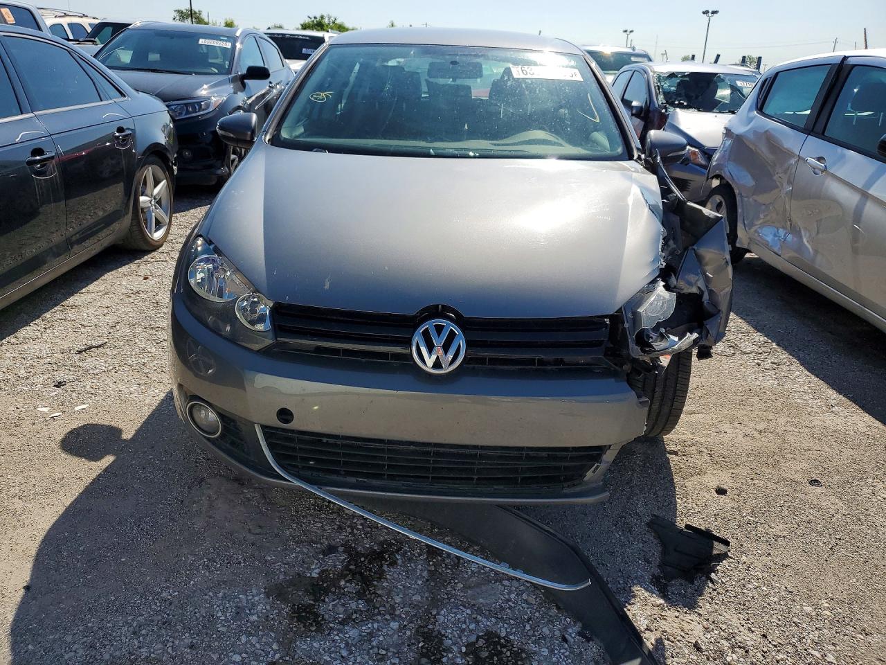 2012 Volkswagen Golf Gray vin: WVWDM7AJ8CW138831