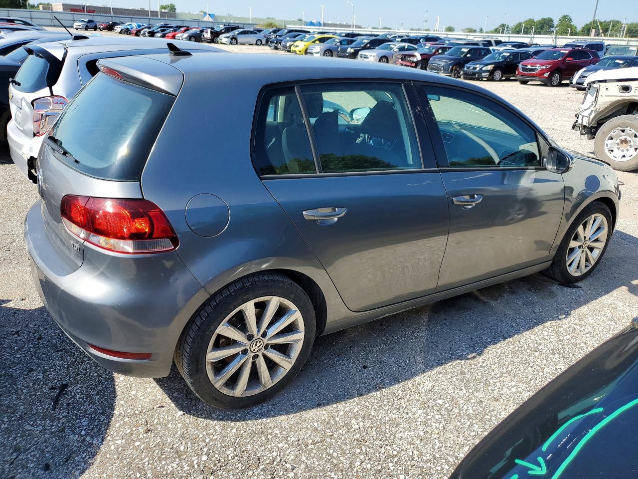 2012 Volkswagen Golf Gray vin: WVWDM7AJ8CW138831