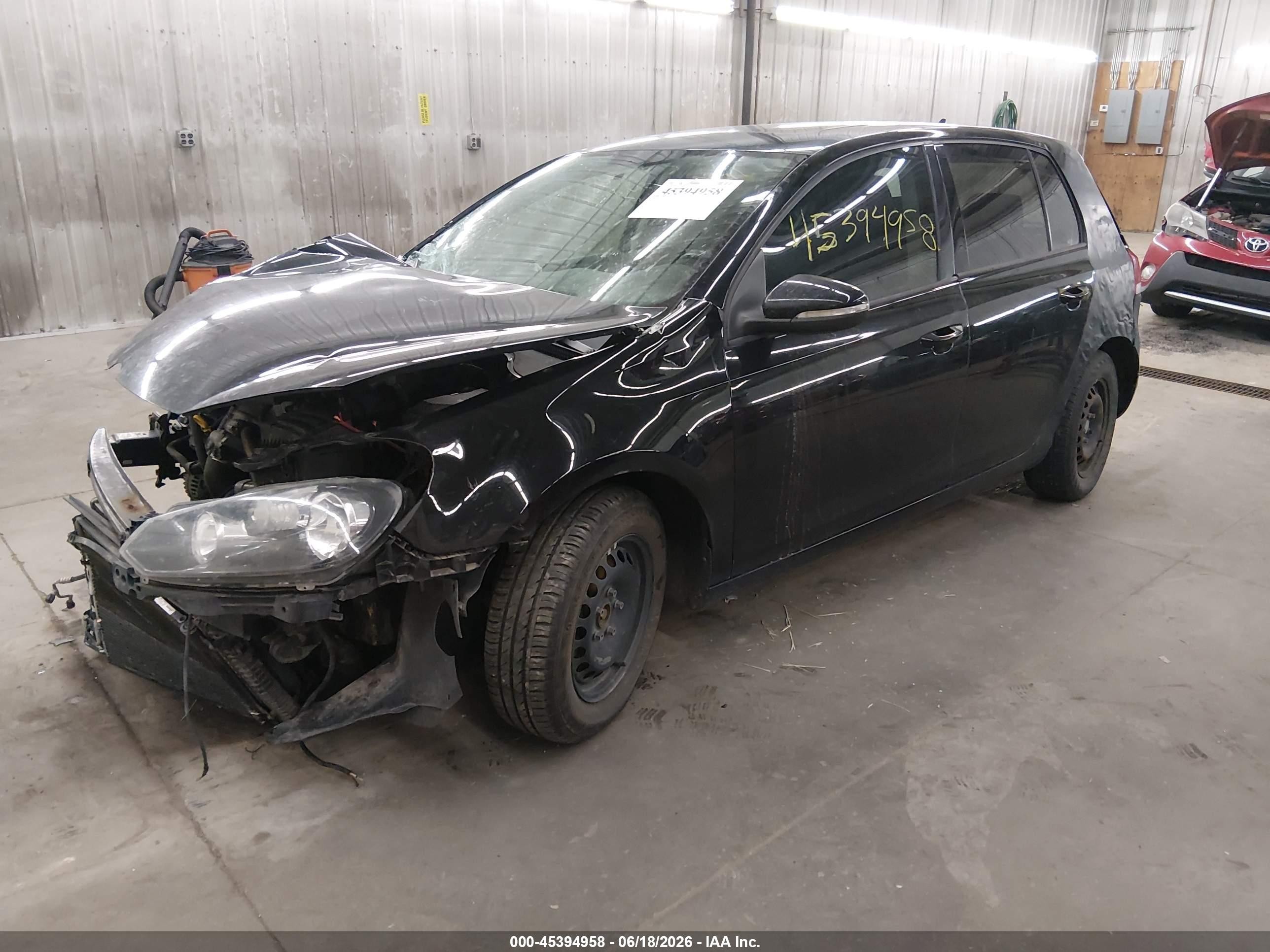 2014 Volkswagen Golf 2.0l Tdi Черный vin: WVWDM7AJ8EW010043