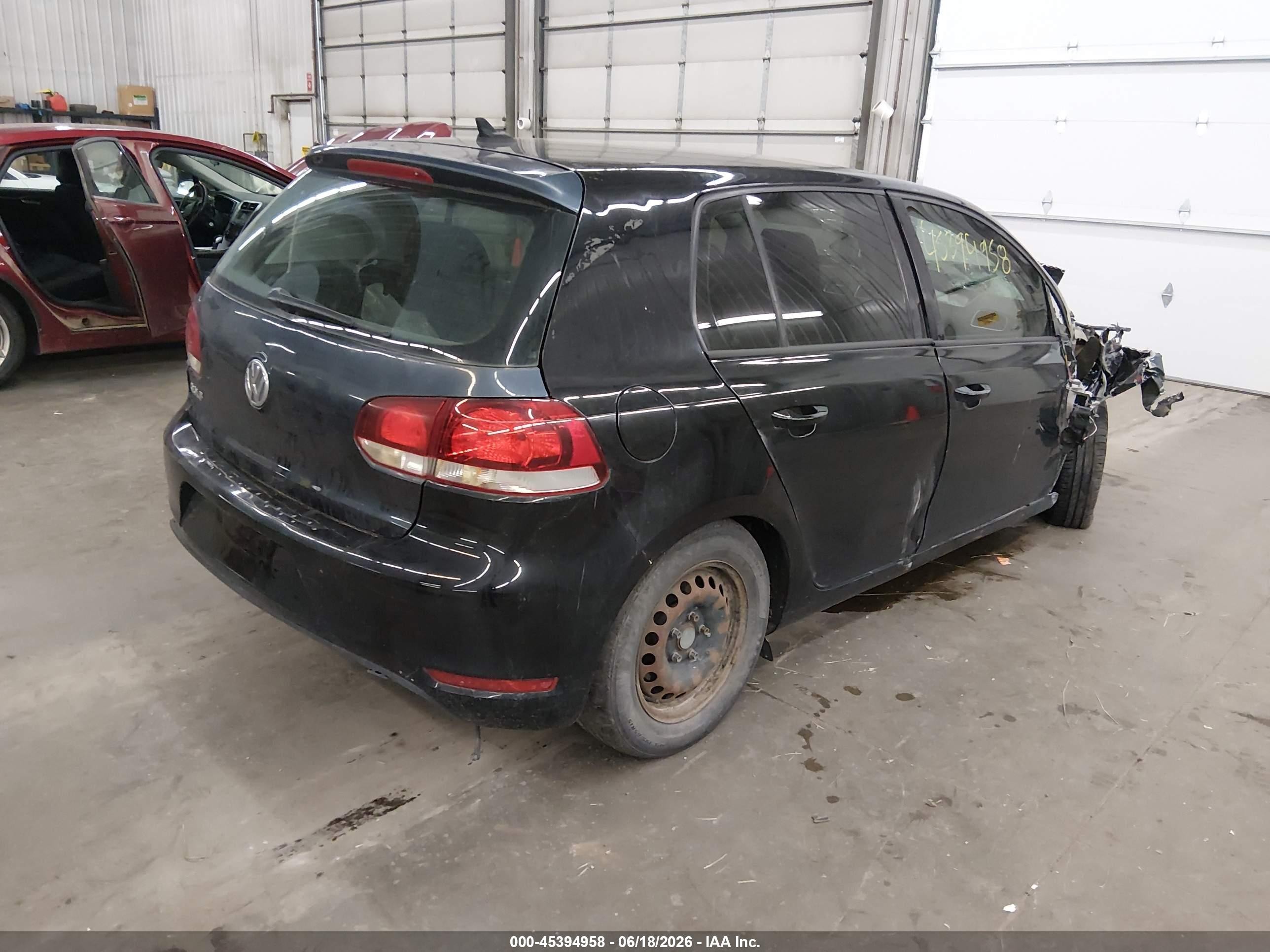 2014 Volkswagen Golf 2.0l Tdi Черный vin: WVWDM7AJ8EW010043