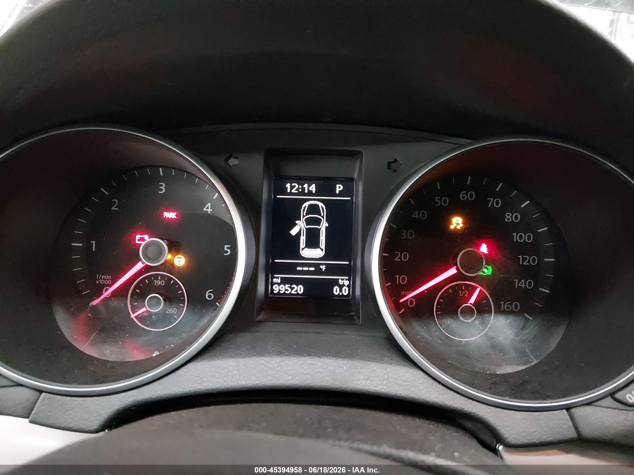 2014 Volkswagen Golf 2.0l Tdi Черный vin: WVWDM7AJ8EW010043