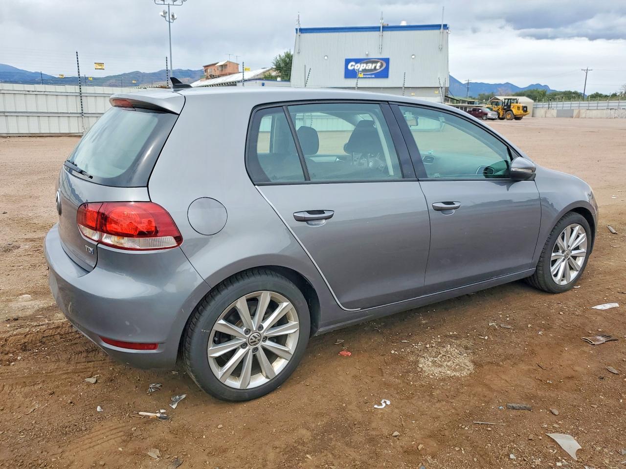 2013 Volkswagen Golf Gray vin: WVWDM7AJ9DW087261