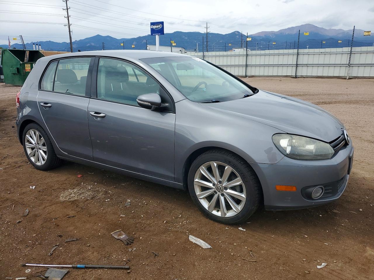 2013 Volkswagen Golf Gray vin: WVWDM7AJ9DW087261