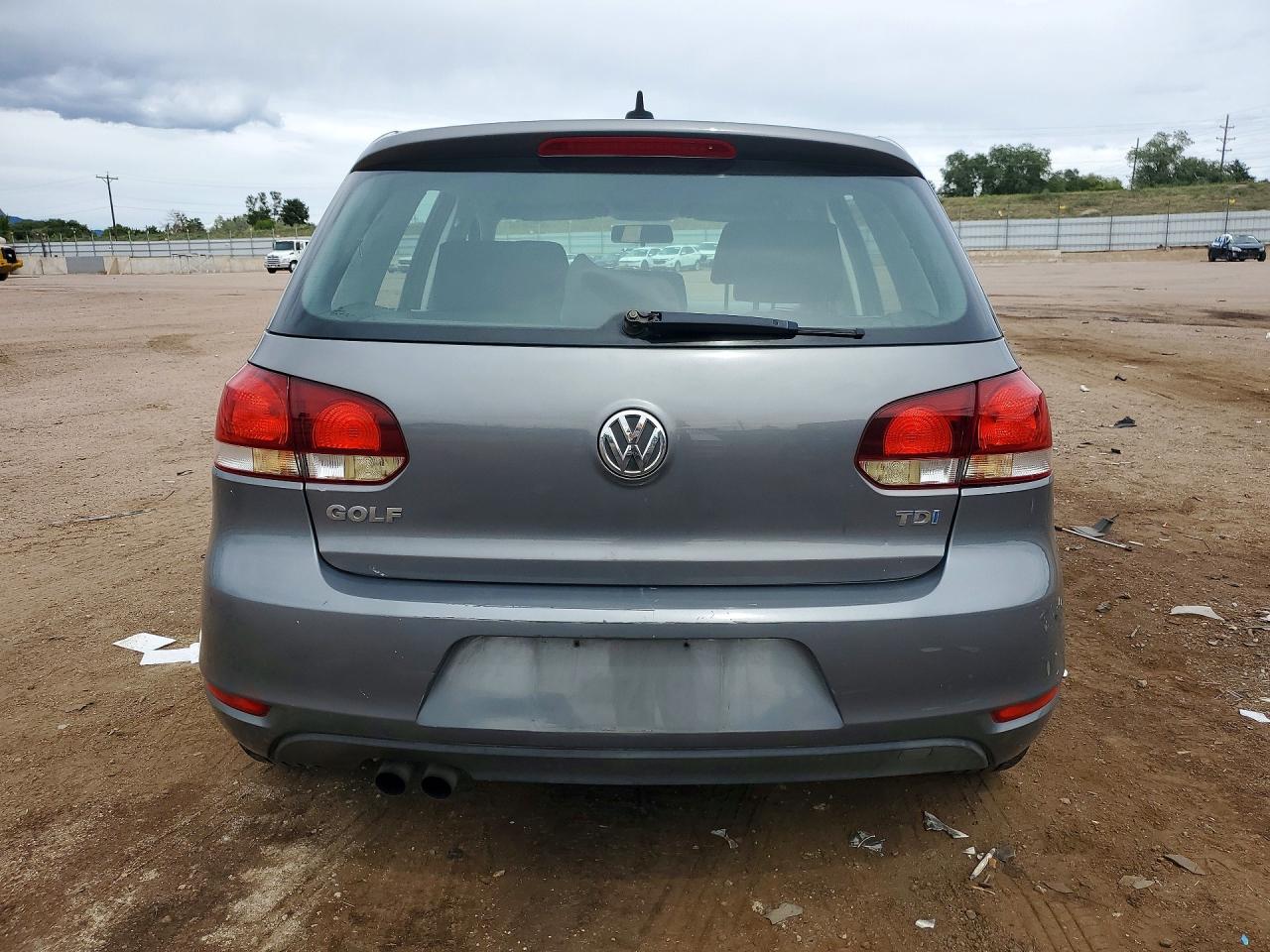 2013 Volkswagen Golf Gray vin: WVWDM7AJ9DW087261