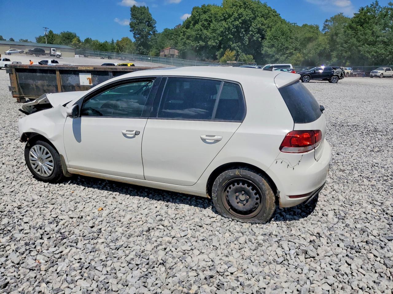 2013 Volkswagen Golf White vin: WVWDM7AJ9DW129363