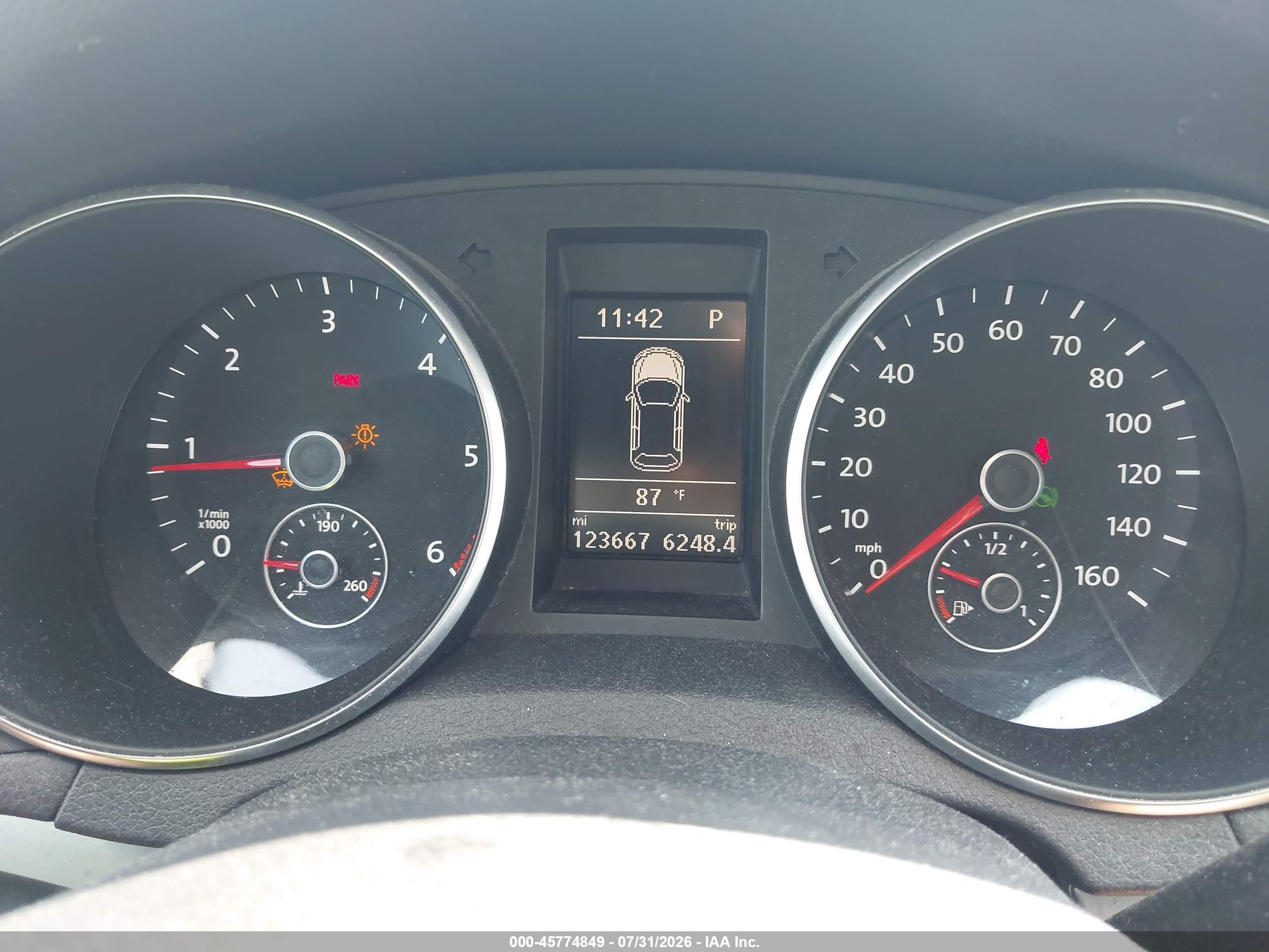 2014 Volkswagen Golf 2.0l Tdi Черный vin: WVWDM7AJ9EW000203