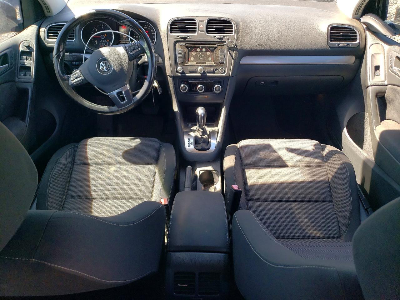 2013 Volkswagen Golf Black vin: WVWDM7AJXDW121773